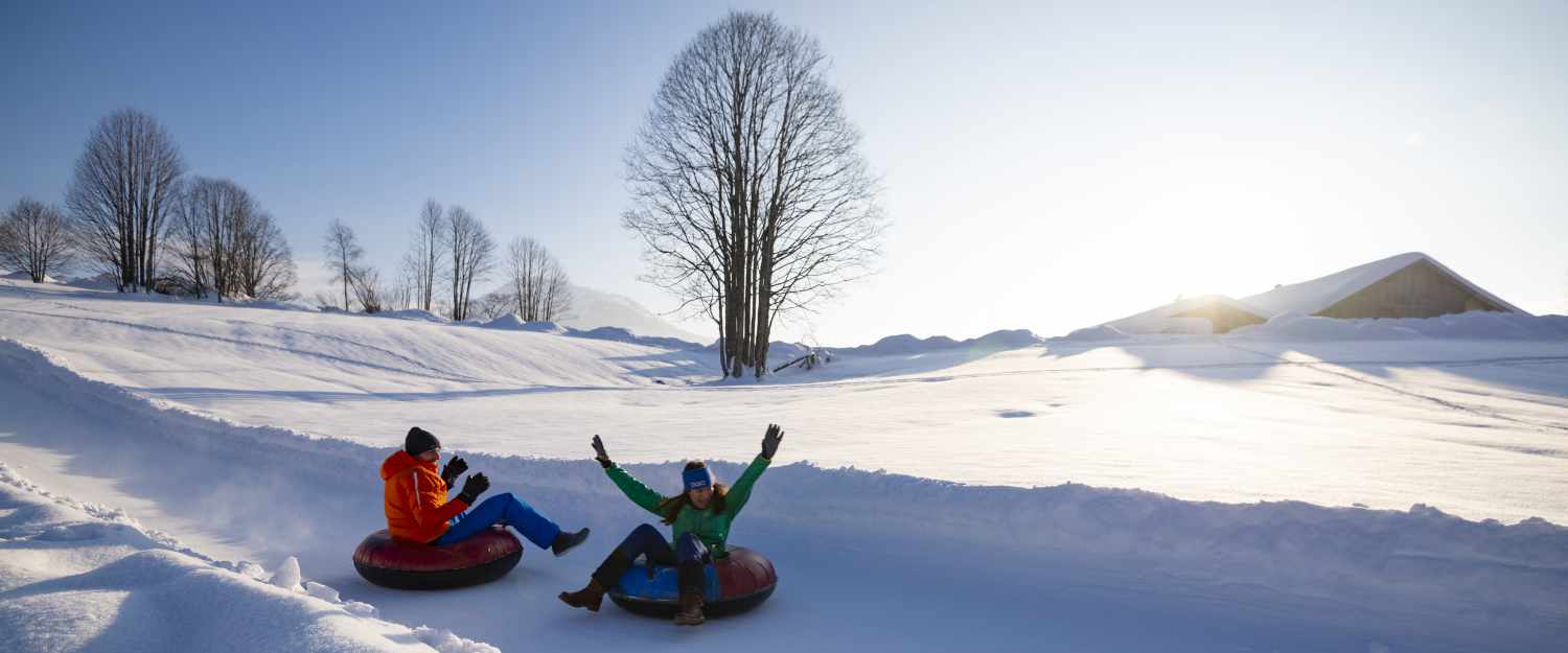 Snowtubing Tirol Apartments Tirolerhaus